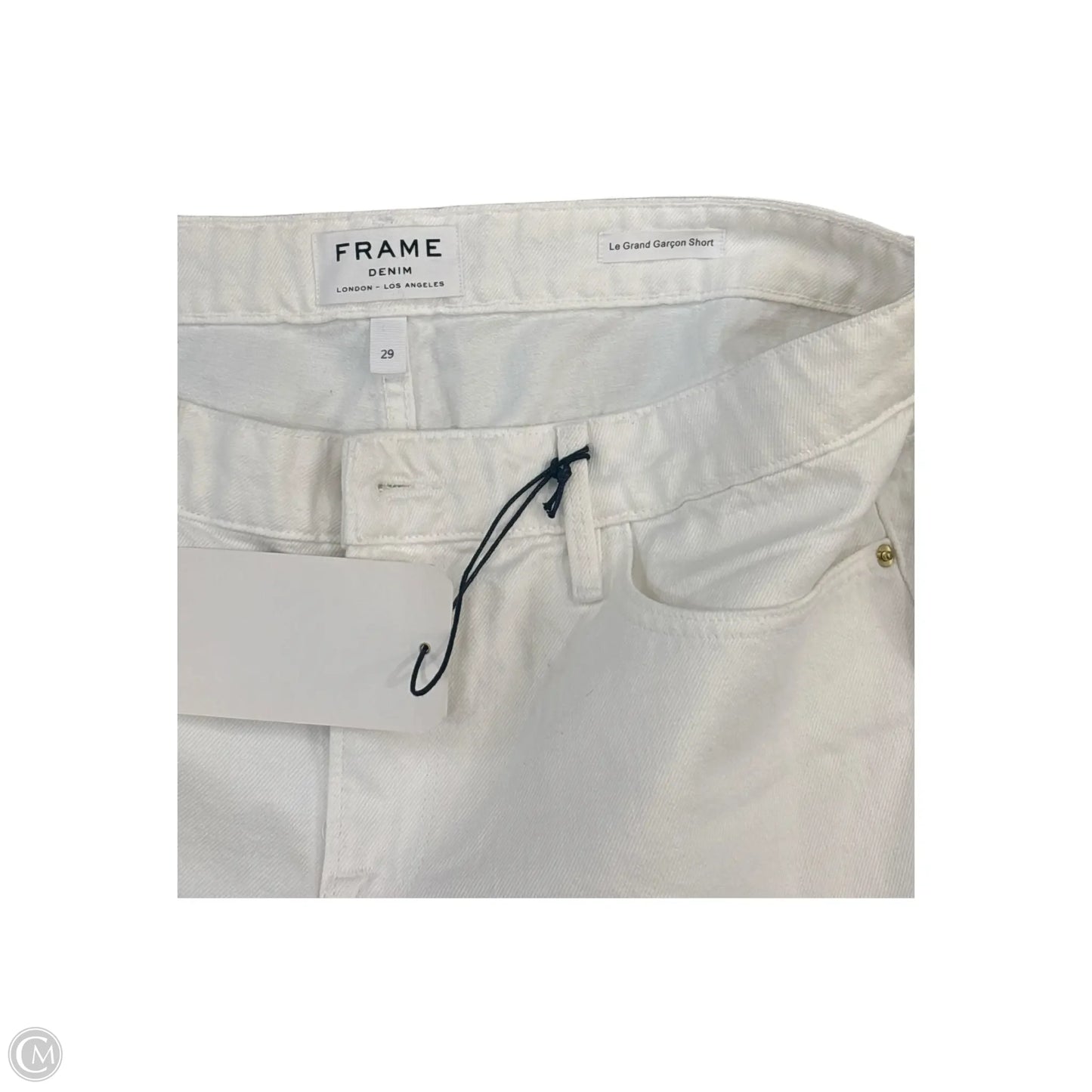 Shorts By Frame In White, Size: 8