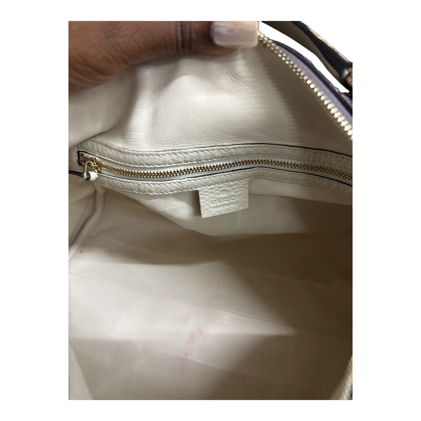Handbag Luxury Designer By Gucci, Size: Large