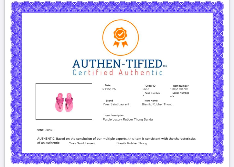 Sandals Luxury Designer By Yves Saint Laurent In Purple