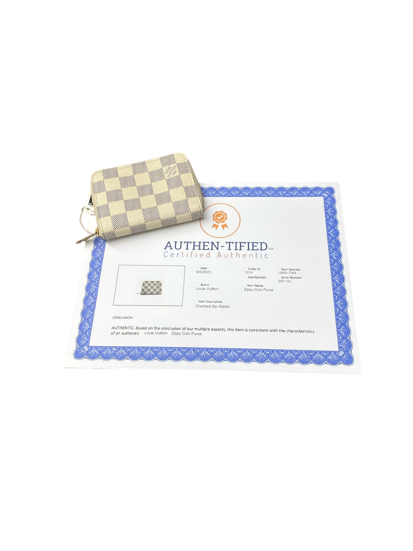 Wallet Luxury Designer By Louis Vuitton Size: Small