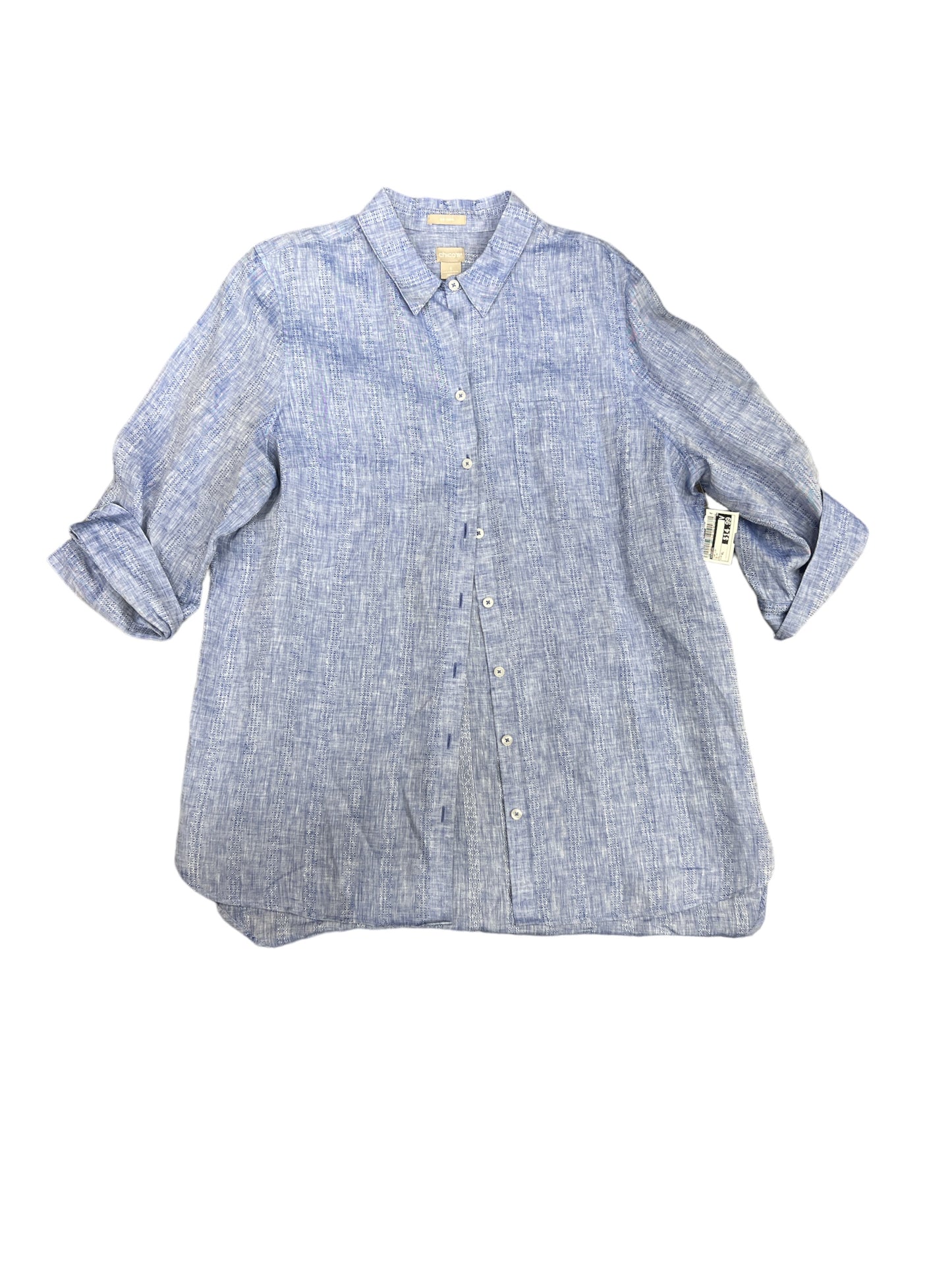Top Long Sleeve By Chicos Size: Xl