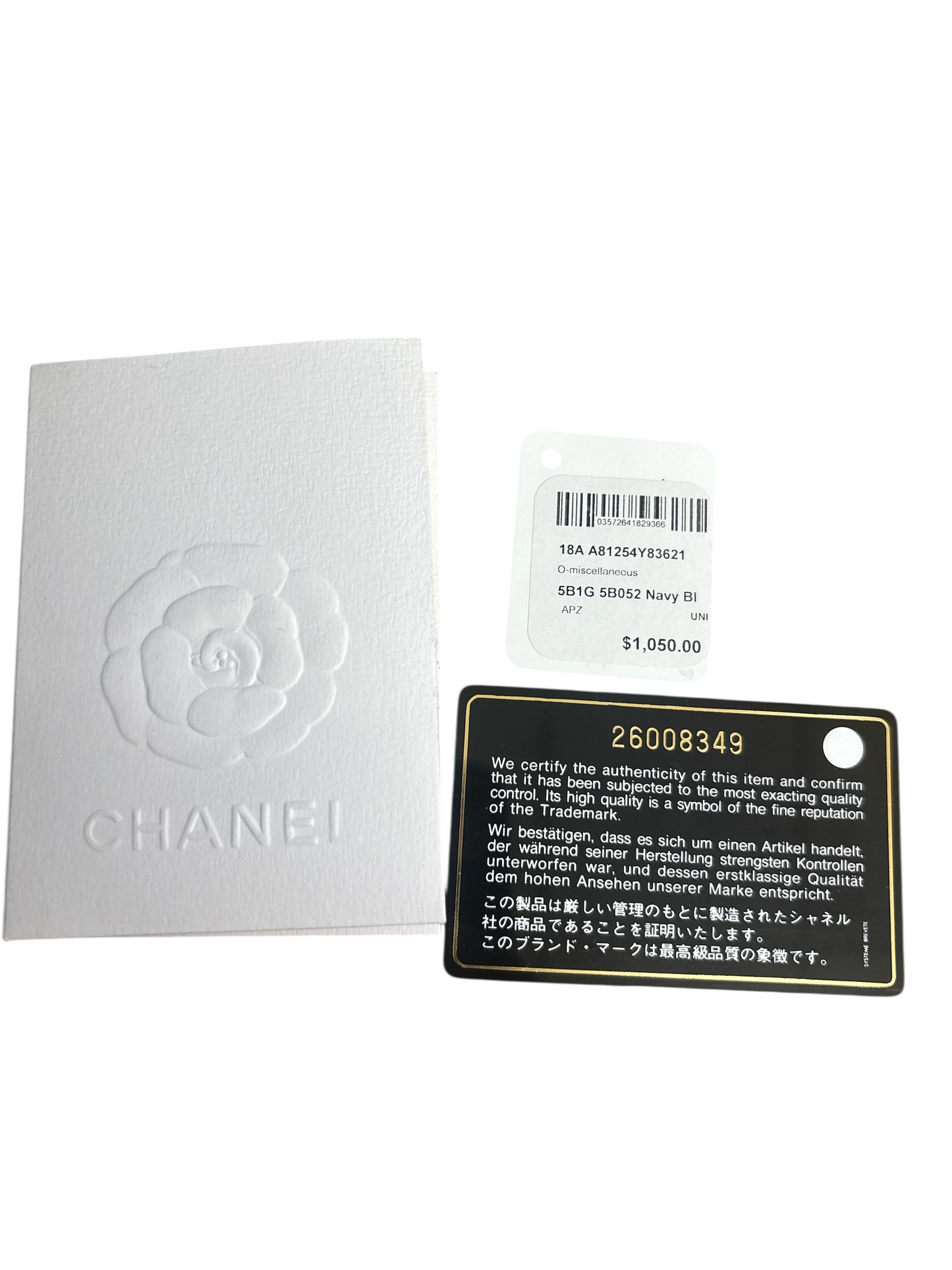 Wallet Luxury Designer By Chanel, Size: Large