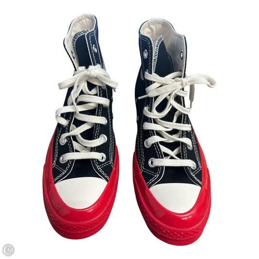 Shoes Sneakers By Converse In Black Red, Size: 8