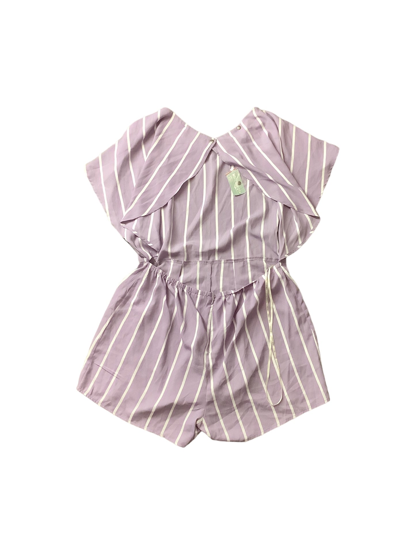 Purple Romper Forever 21, Size 1x