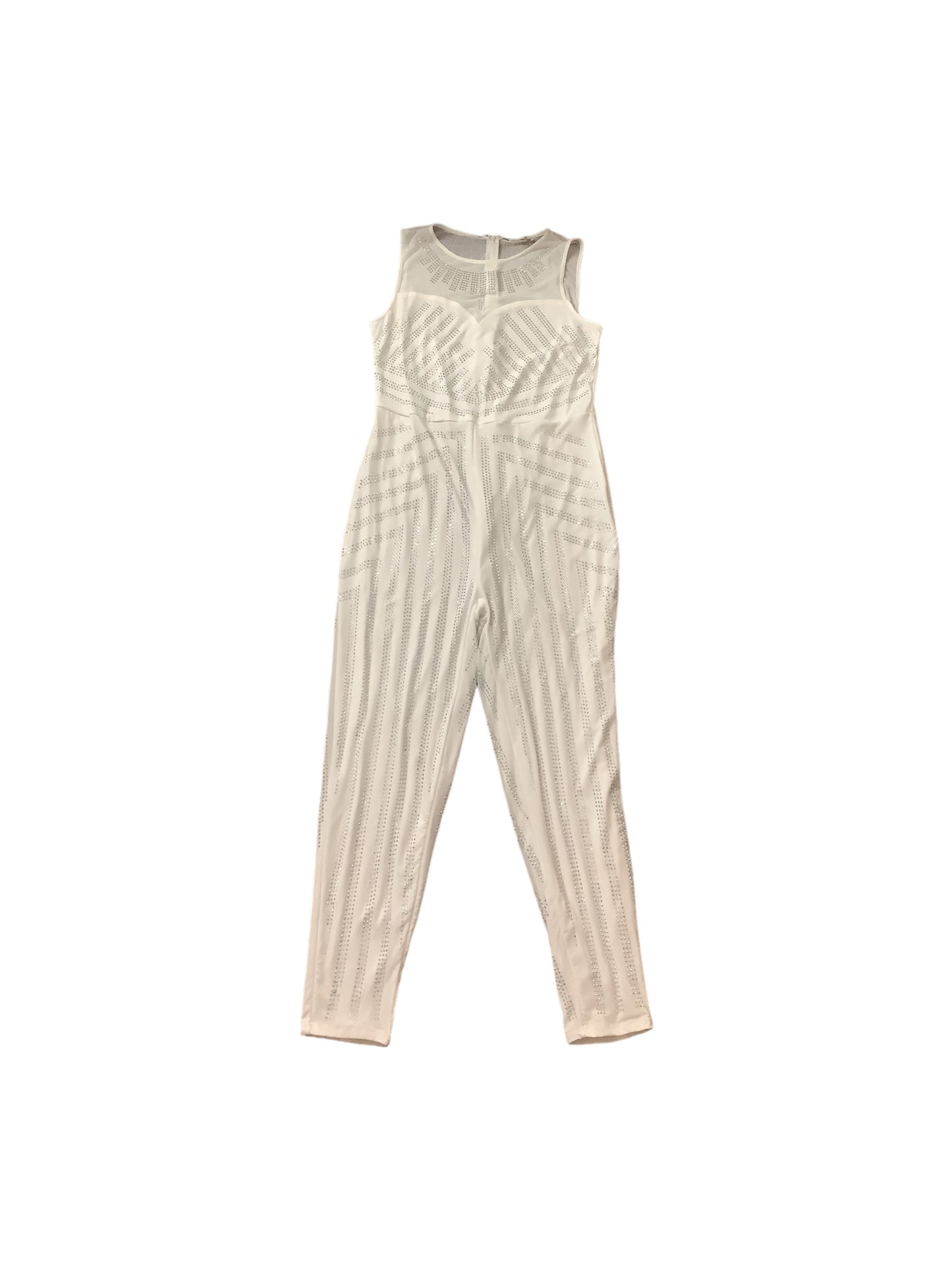 Cream Jumpsuit Clothes Mentor, Size 2x