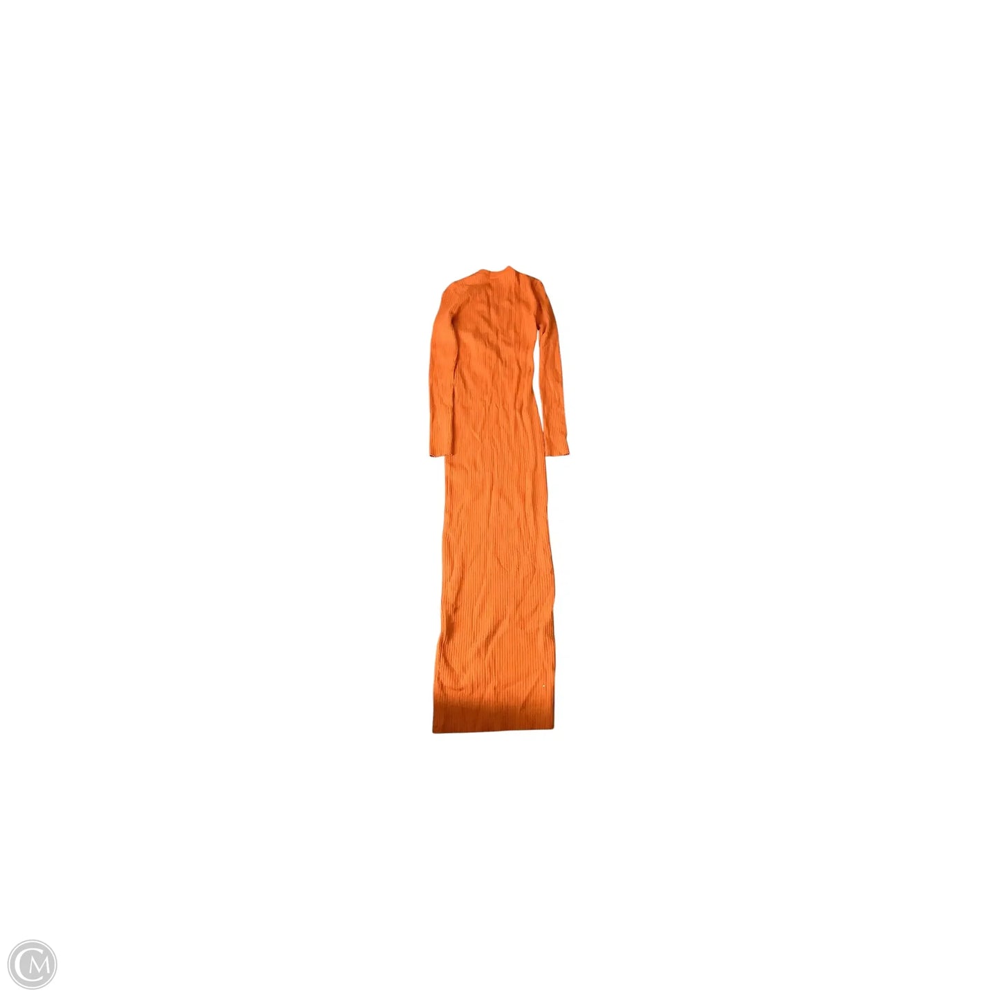 Dress Casual Maxi By Clothes Mentor In Orange, Size: L