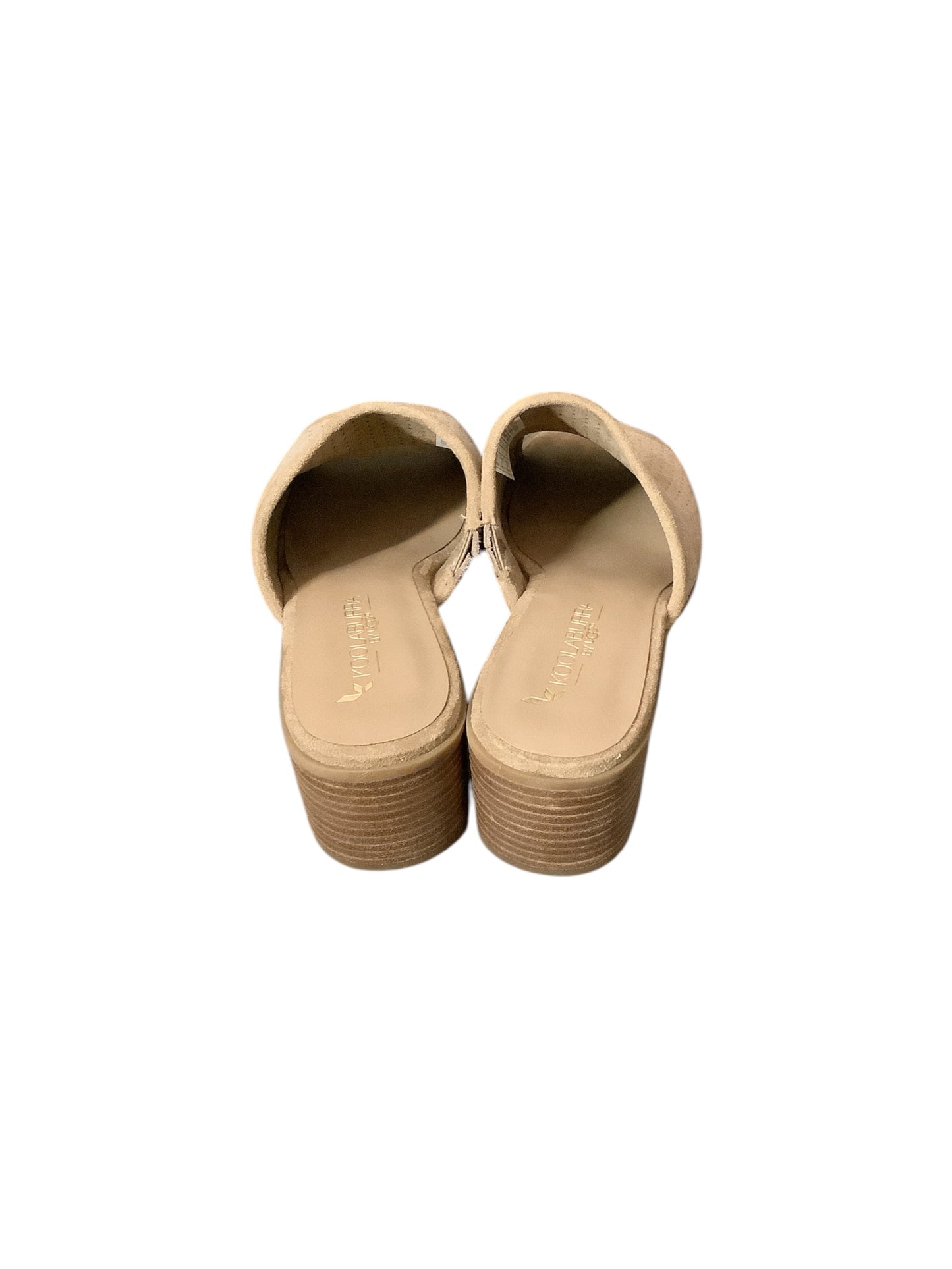 Shoes Heels Block By Koolaburra By Ugg In Tan, Size: 7