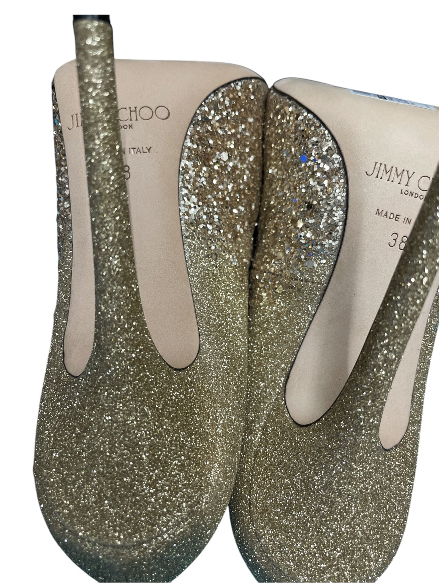 Shoes Luxury Designer By Jimmy Choo In Gold