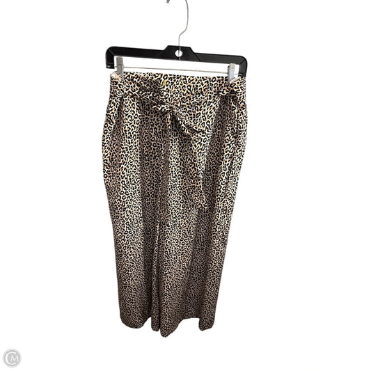 Pants Wide Leg By J. Crew In Animal Print, Size: 10