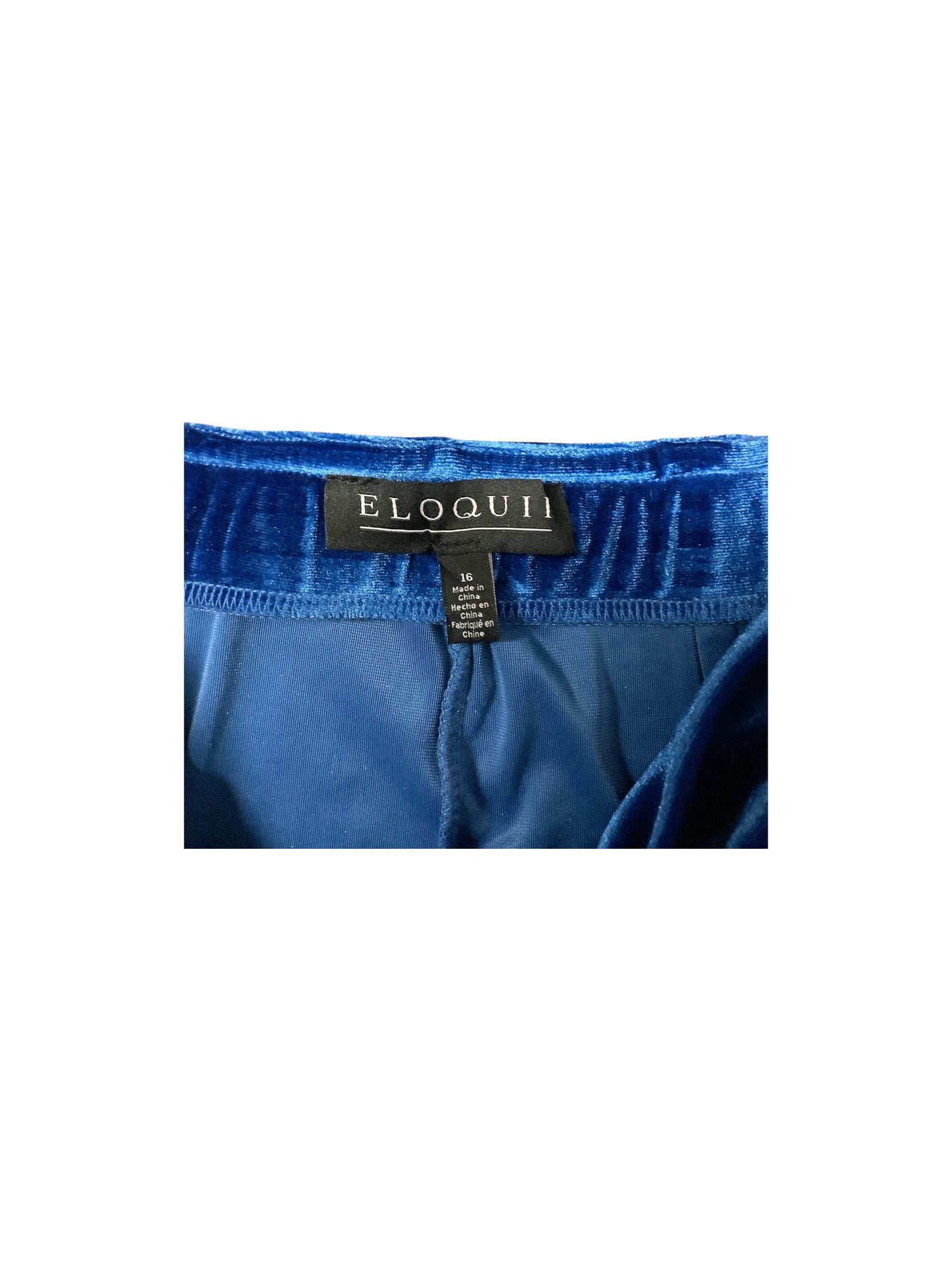 Skirt Maxi By Eloquii In Blue, Size: 16