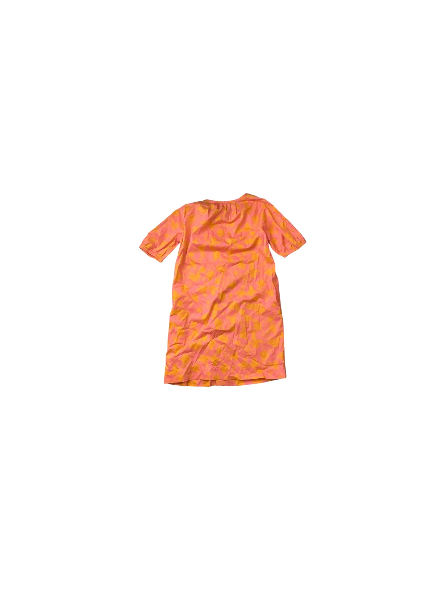 Dress Casual Midi By Free Assembly In Orange & Pink, Size: Xs