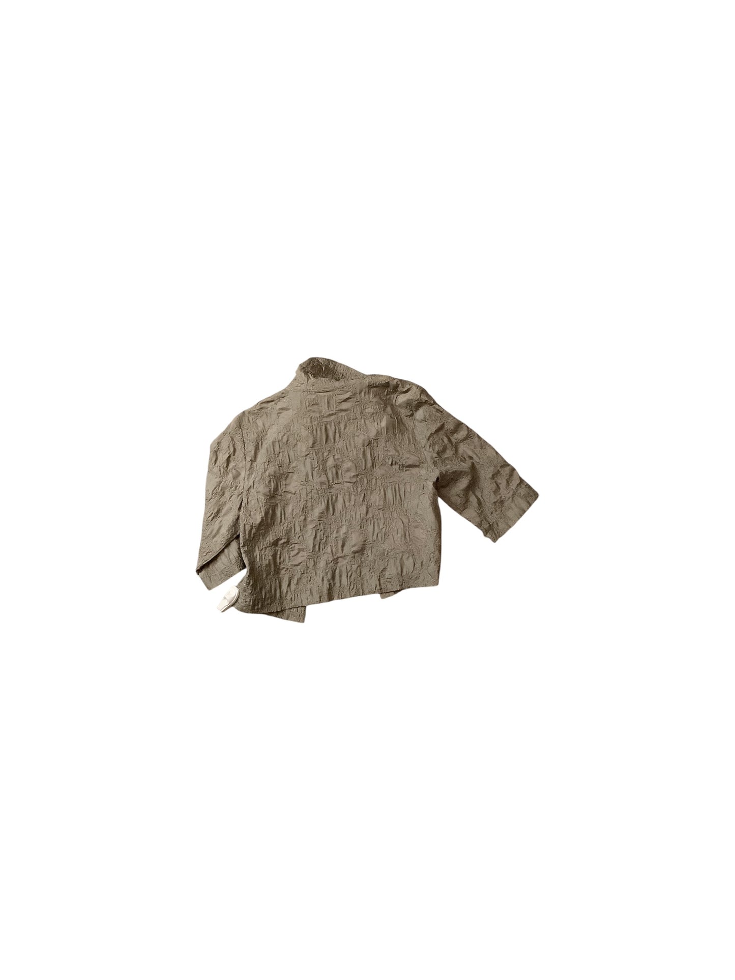 Blazer By Eileen Fisher In Taupe, Size: M