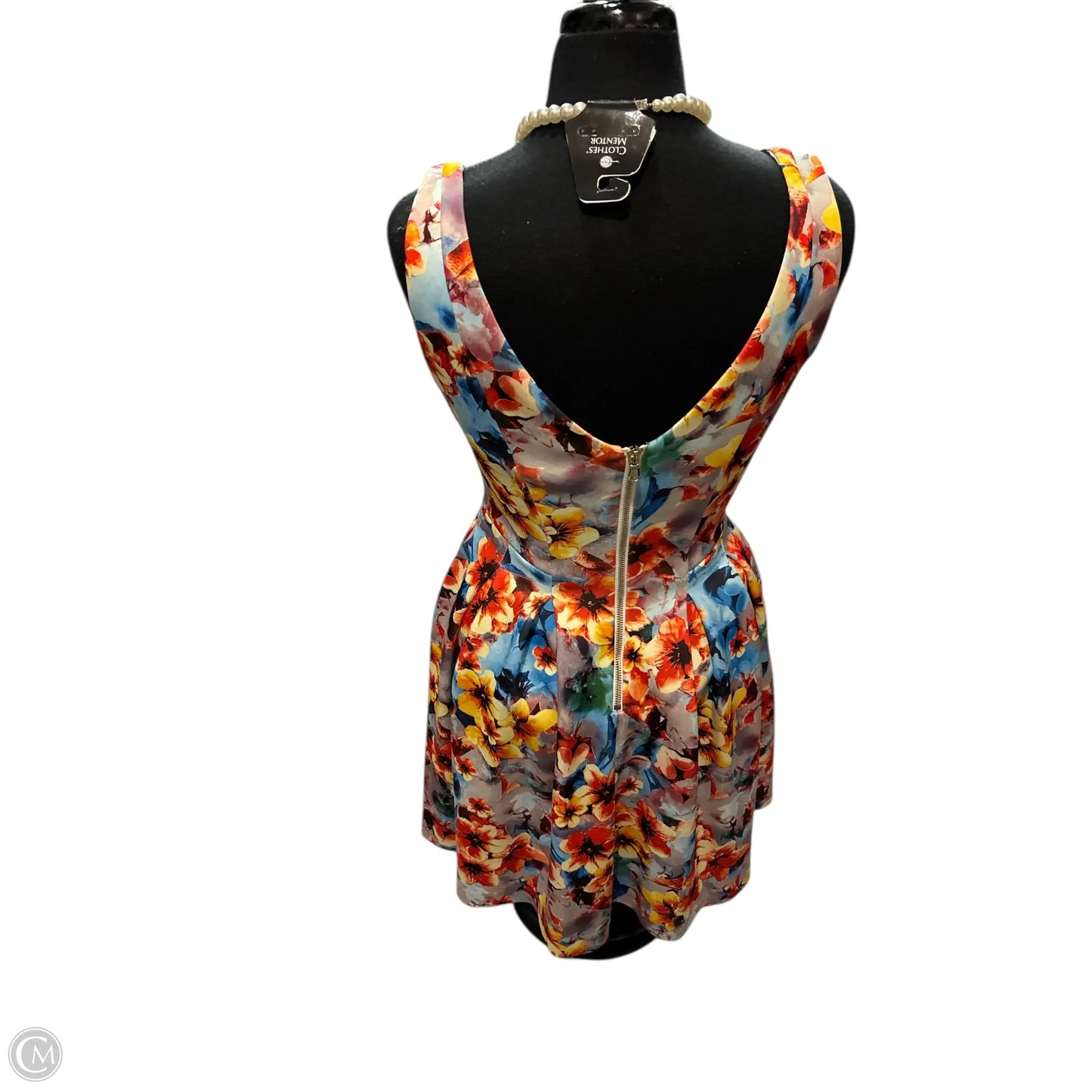 Dress Casual Midi By Betsey Johnson In Floral Print, Size: 2