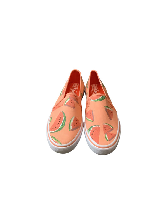 Shoes Sneakers By Keds In Orange, Size: 7.5