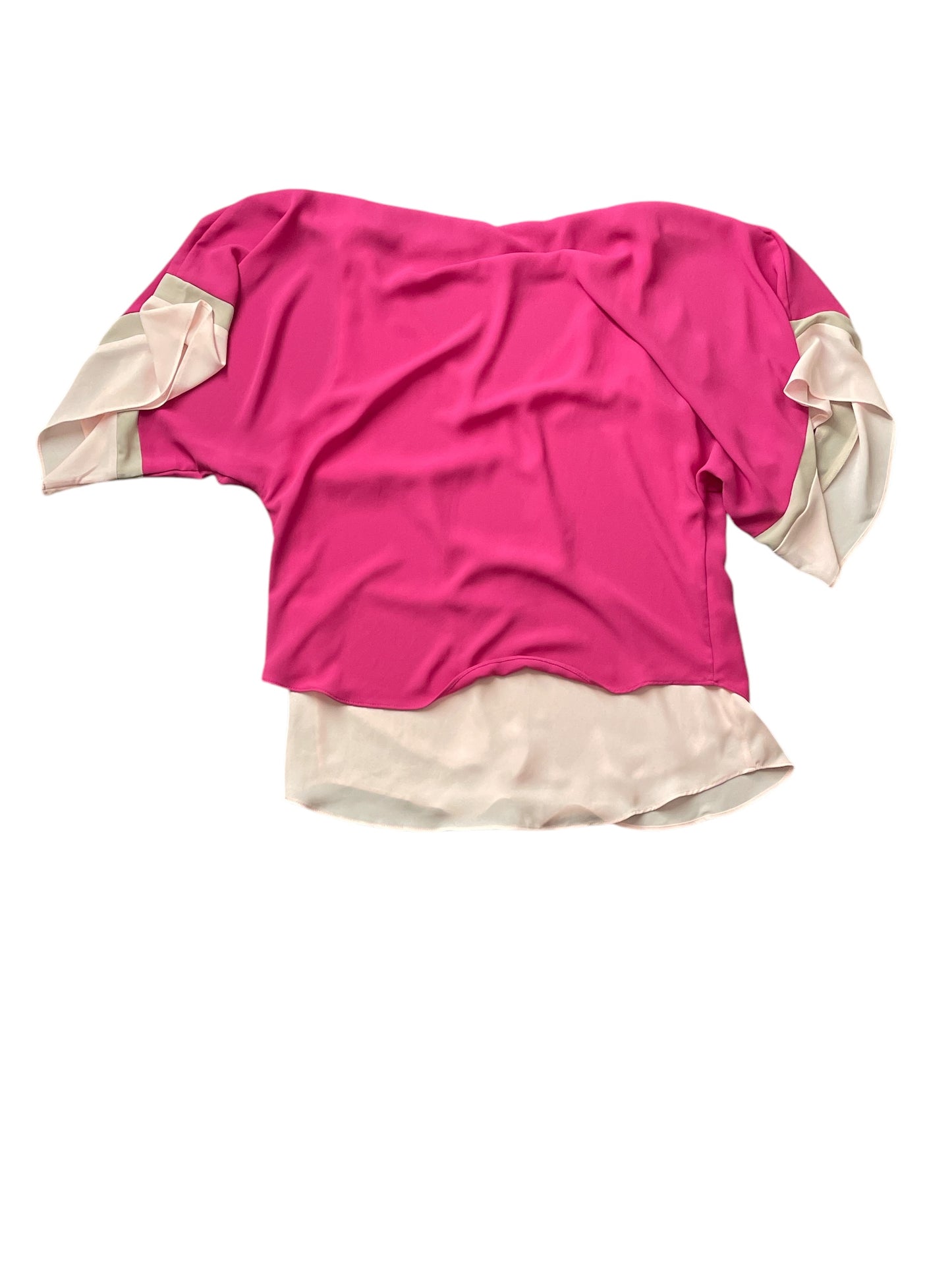 Top Short Sleeve Basic By White House Black Market In Pink, Size: Xxs