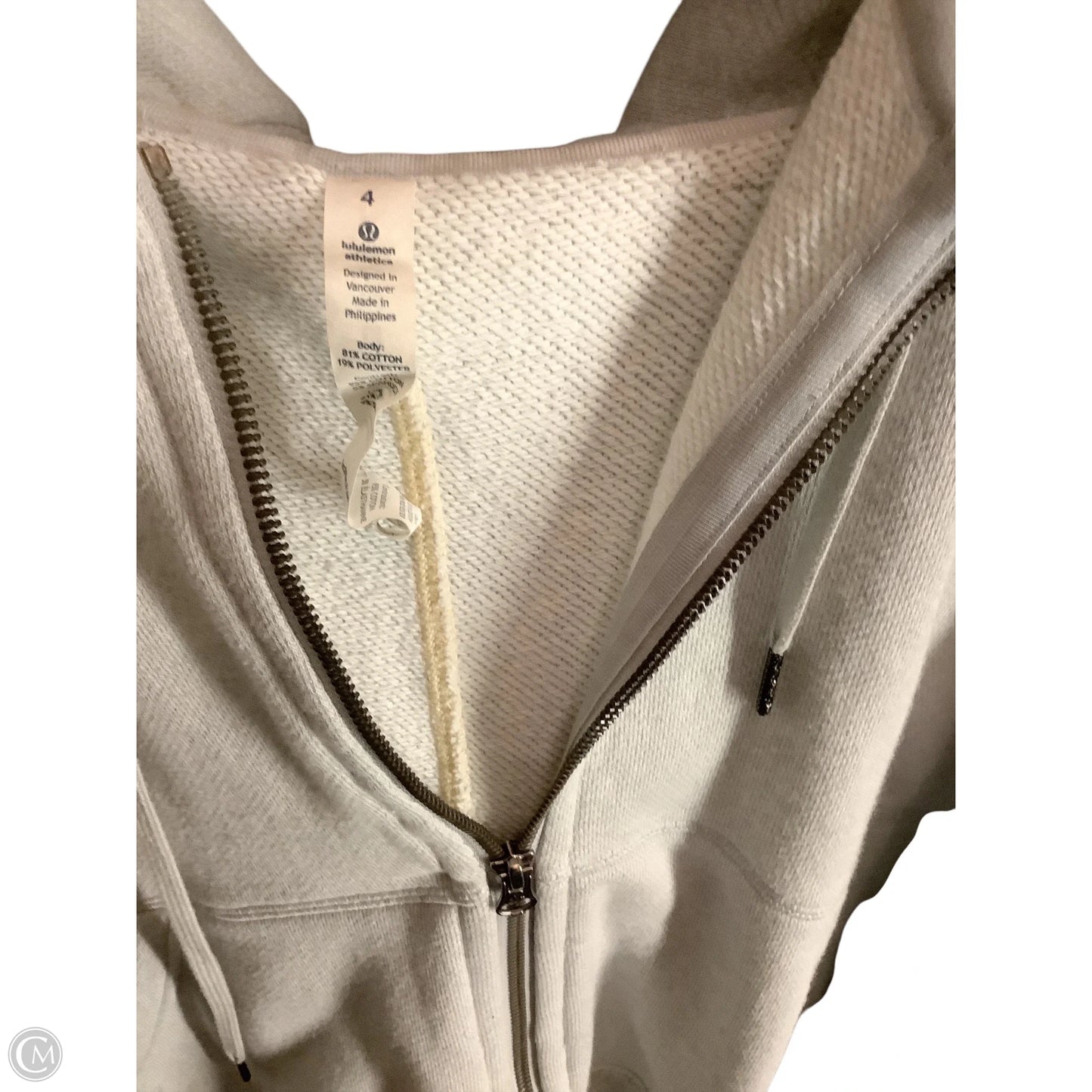 Poncho By Lululemon In Ivory, Size: 4