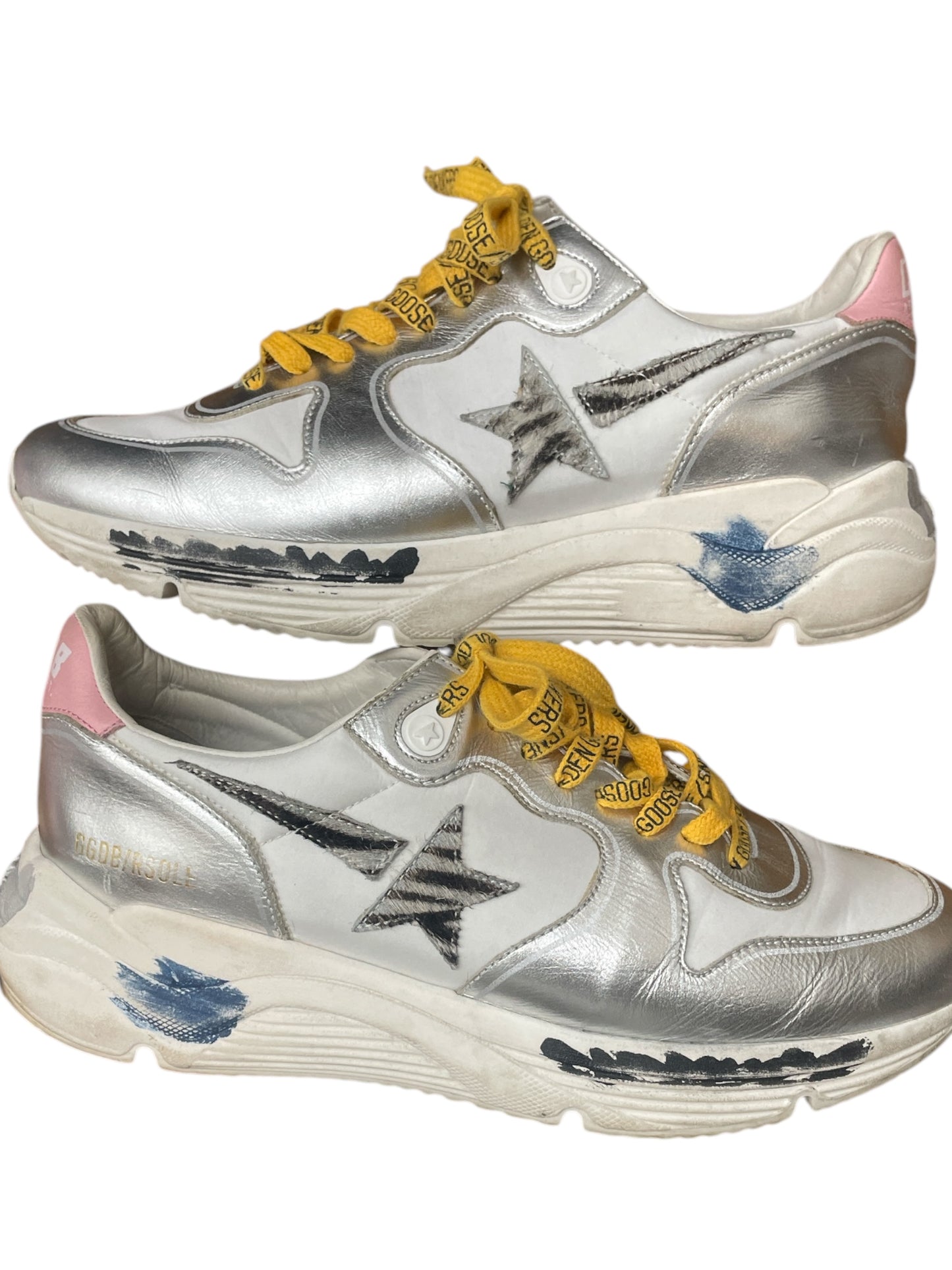 Shoes Luxury Designer By Golden Goose In White