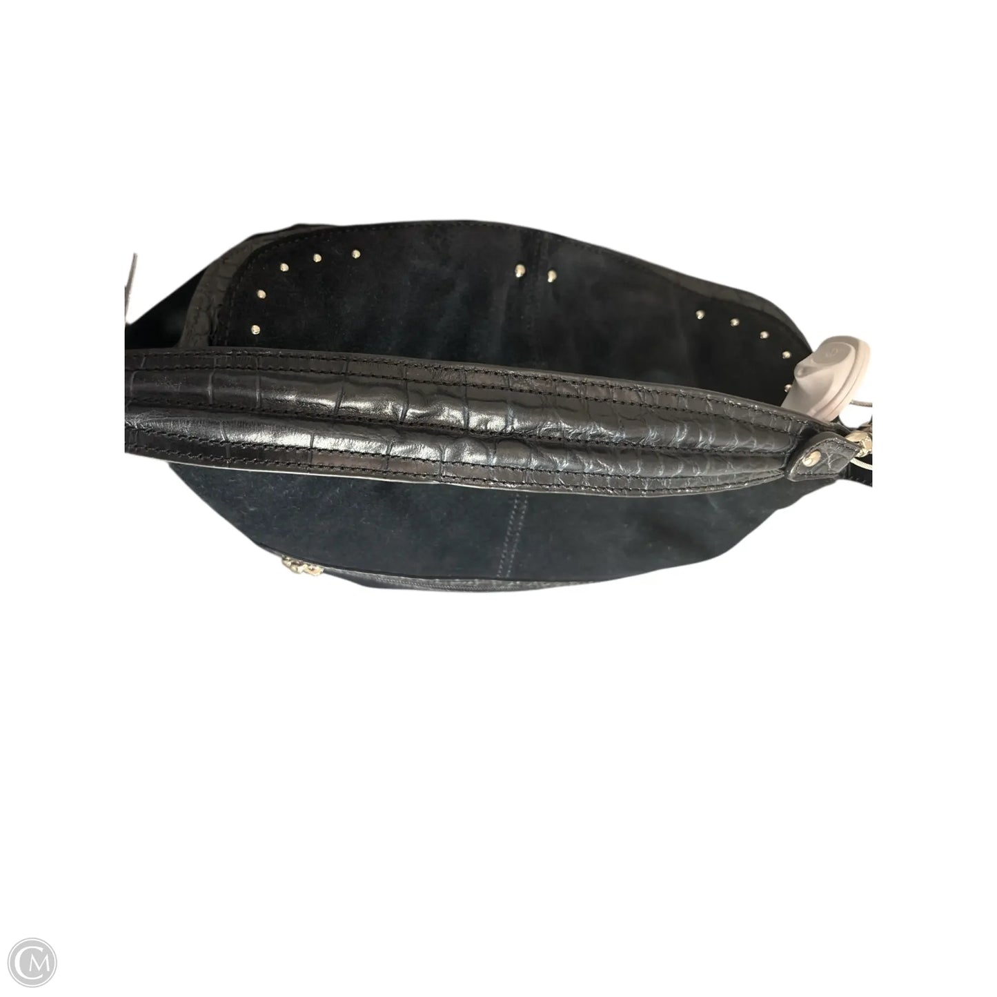 Handbag Leather By Donald Pliner, Size: Large