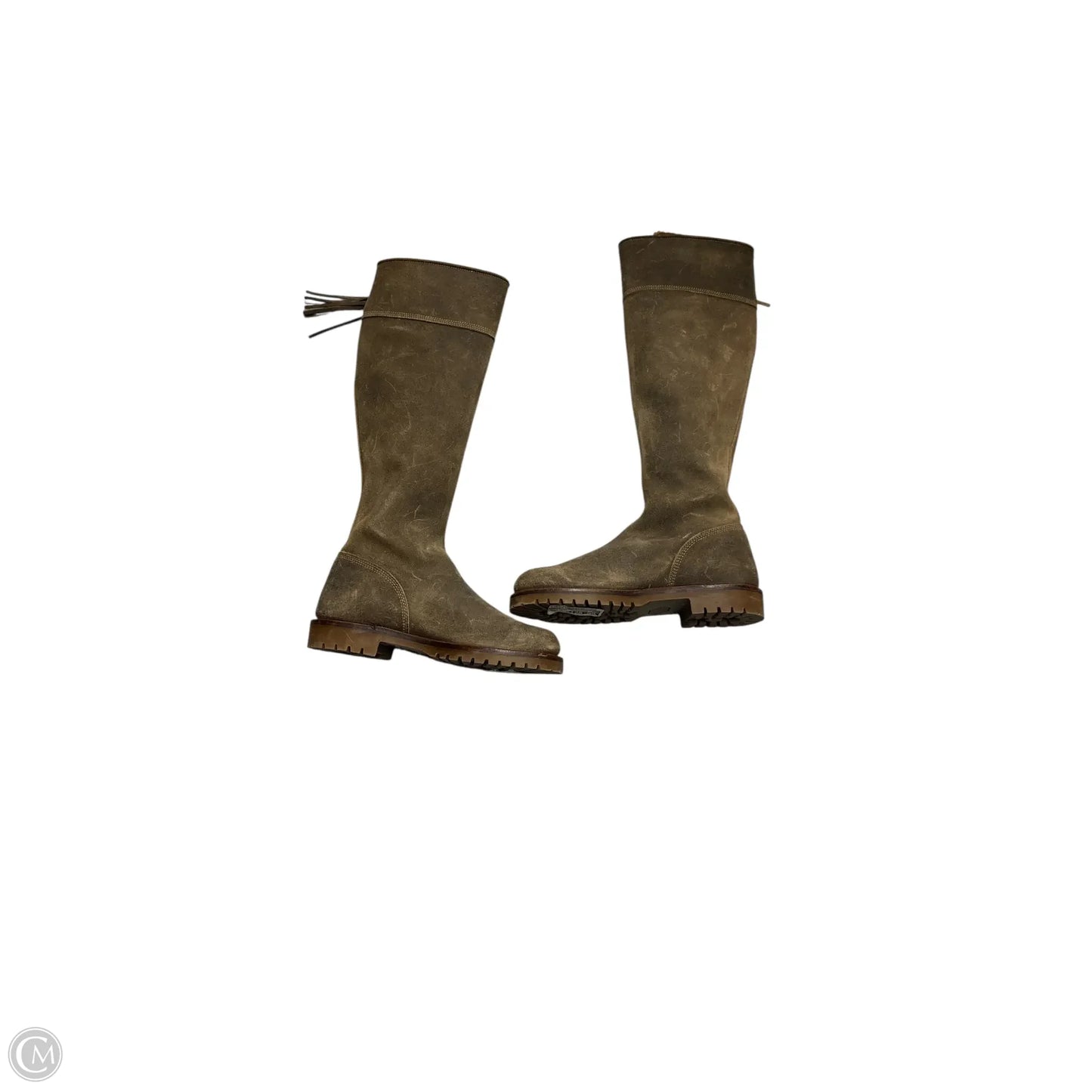Boots Leather By Clothes Mentor In Brown