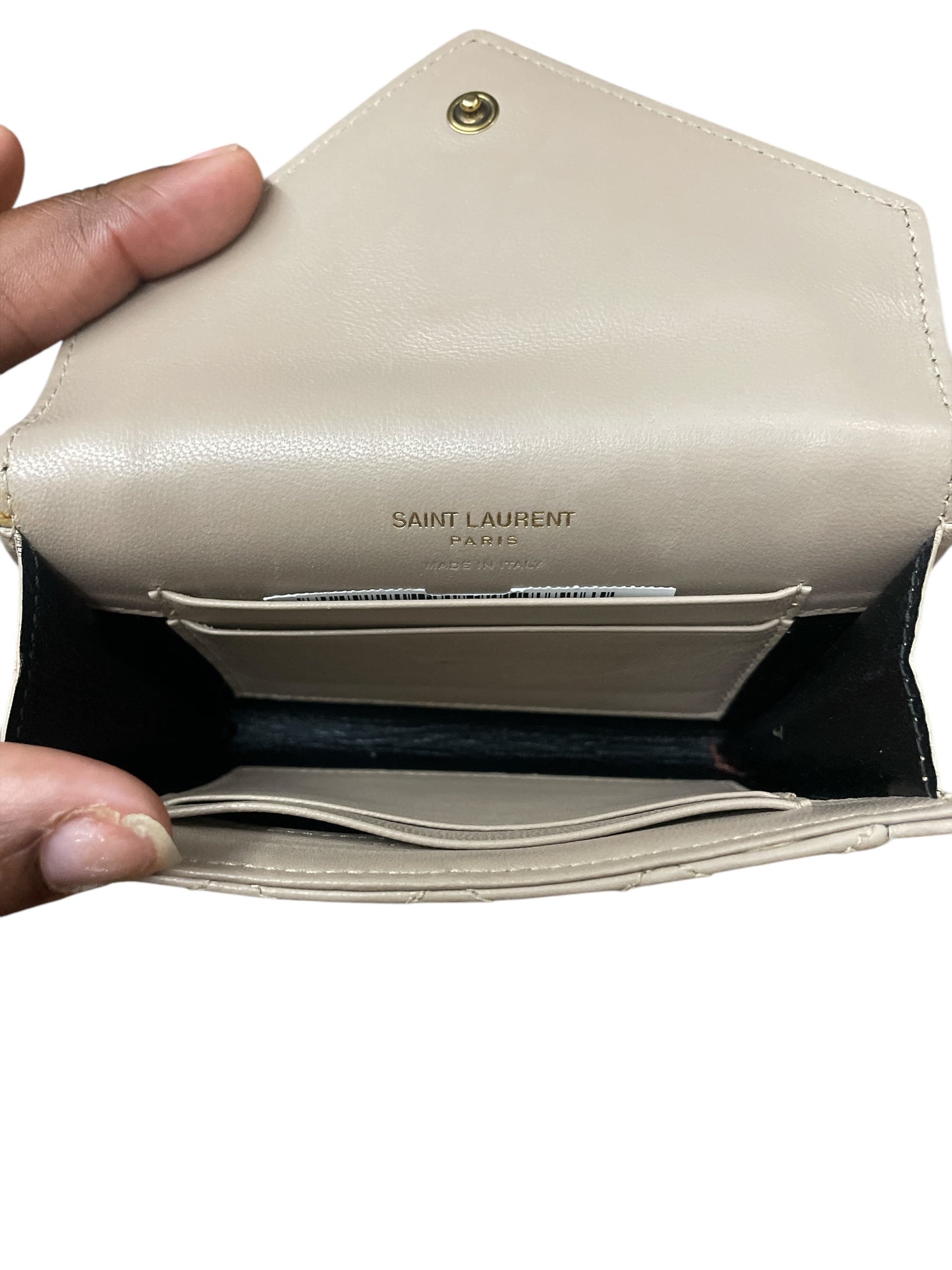 Wallet Luxury Designer By Yves Saint Laurent, Size: Small