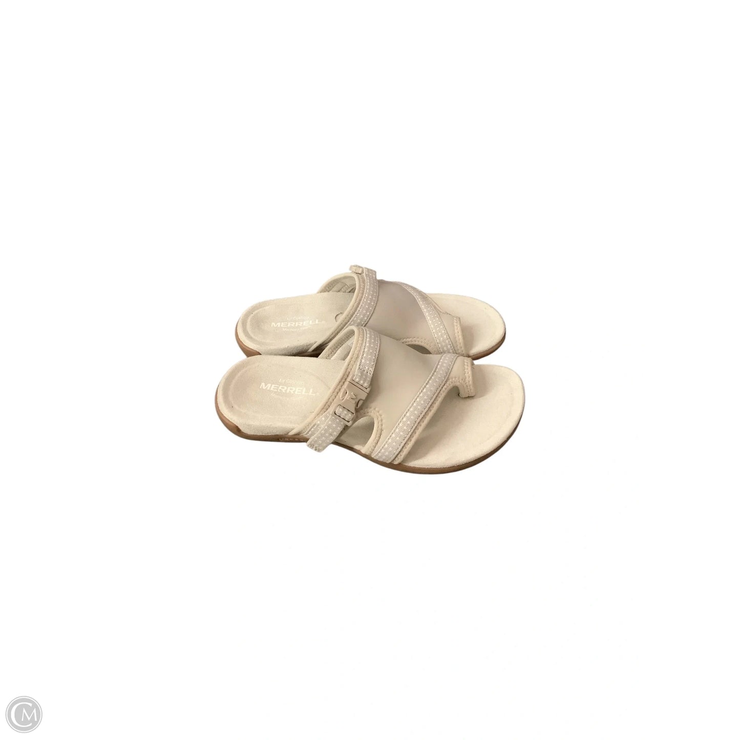 Sandals Flats By Merrell In Tan, Size: 6