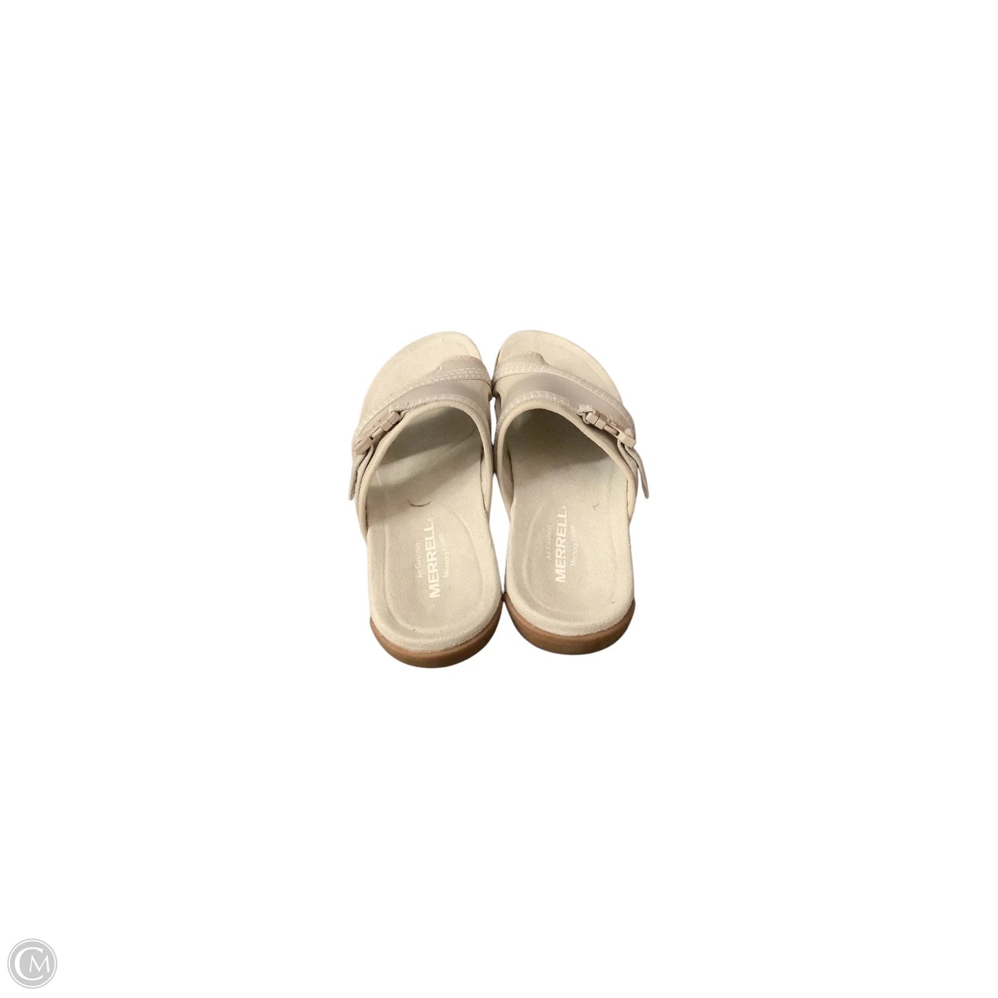 Sandals Flats By Merrell In Tan, Size: 6