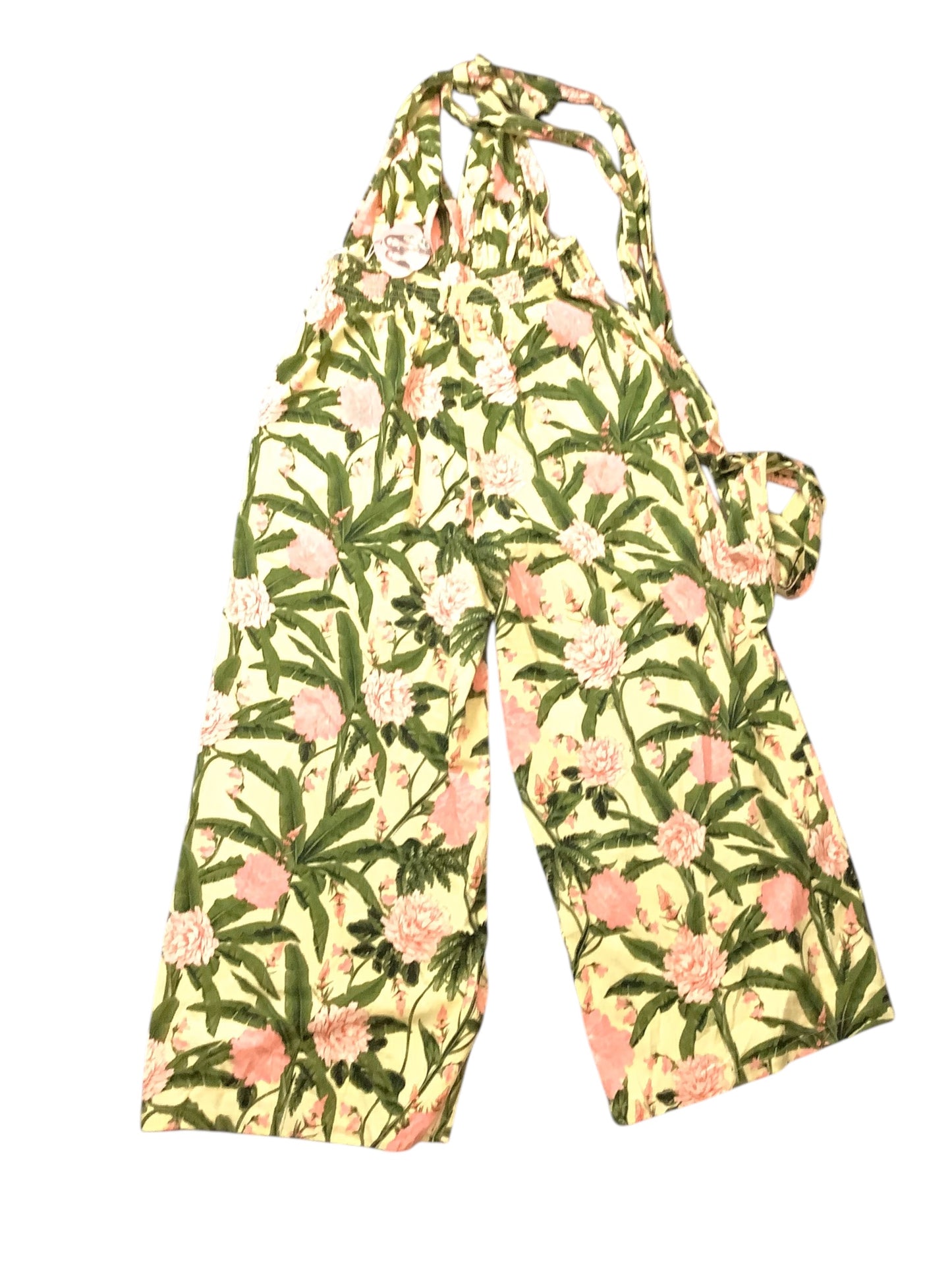 Jumpsuit By Target-designer In Tropical Print, Size: L