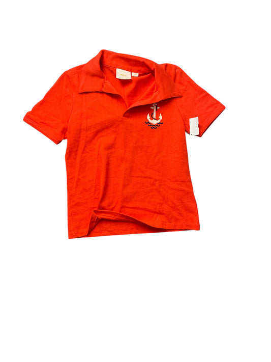 Top Short Sleeve Basic By Maeve In Orange, Size: M