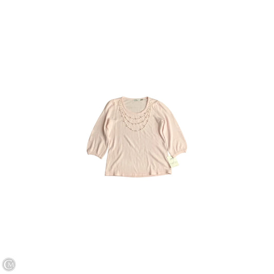 Sweater By Mercer Street In Pink, Size: M