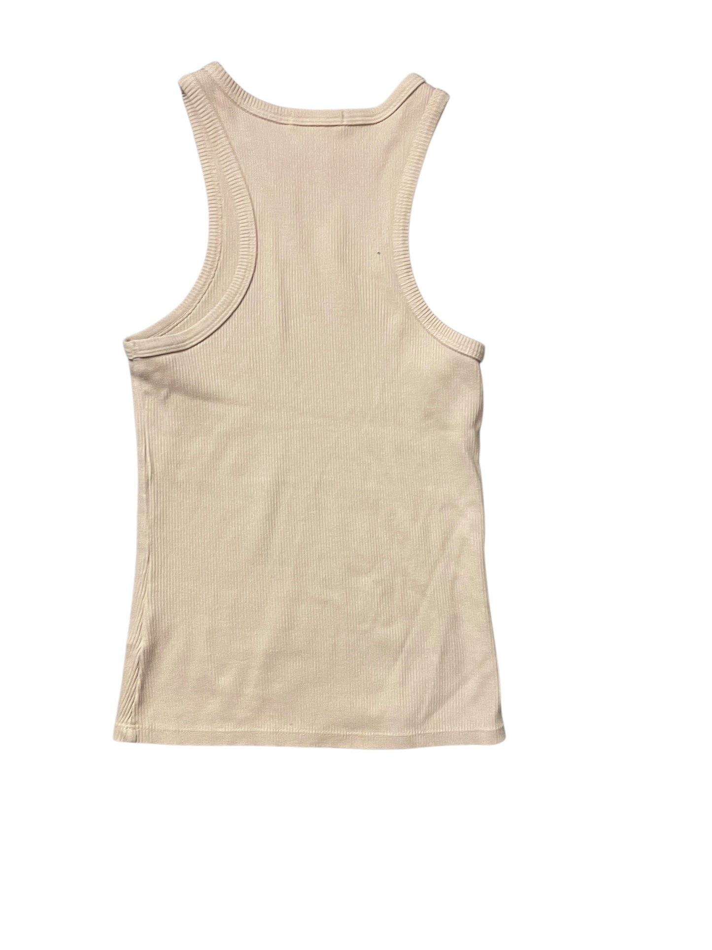 Top Sleeveless Basic By Agolde In Tan, Size: Xs