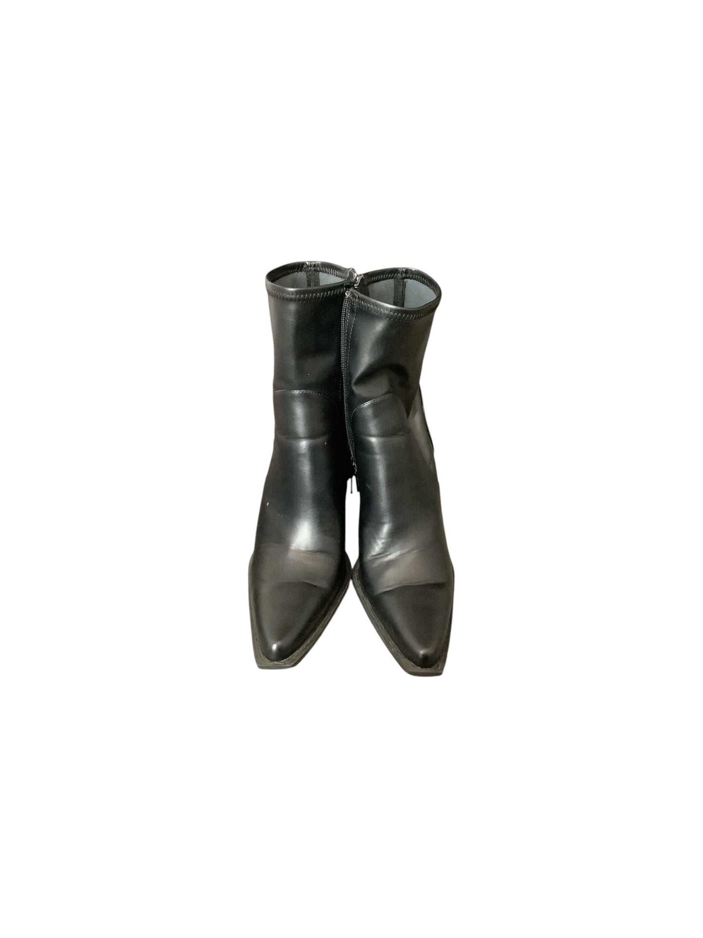 Boots Ankle Heels By Charles David In Black, Size: 9