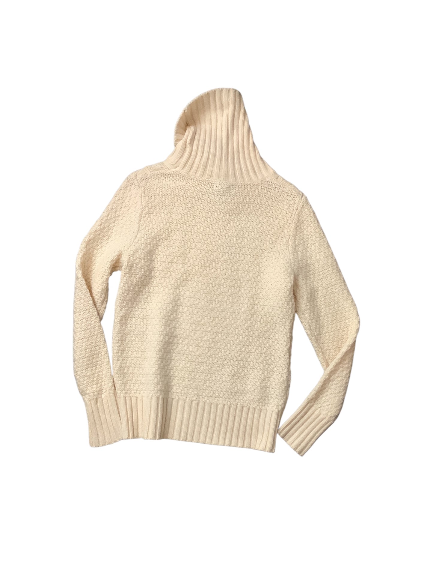 Sweater By Eddie Bauer In Cream, Size: M