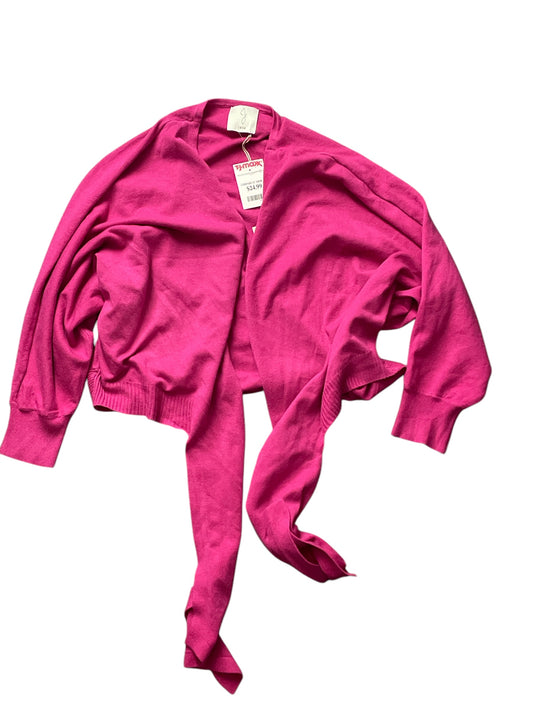 Sweater Cardigan By Joie In Pink, Size: M