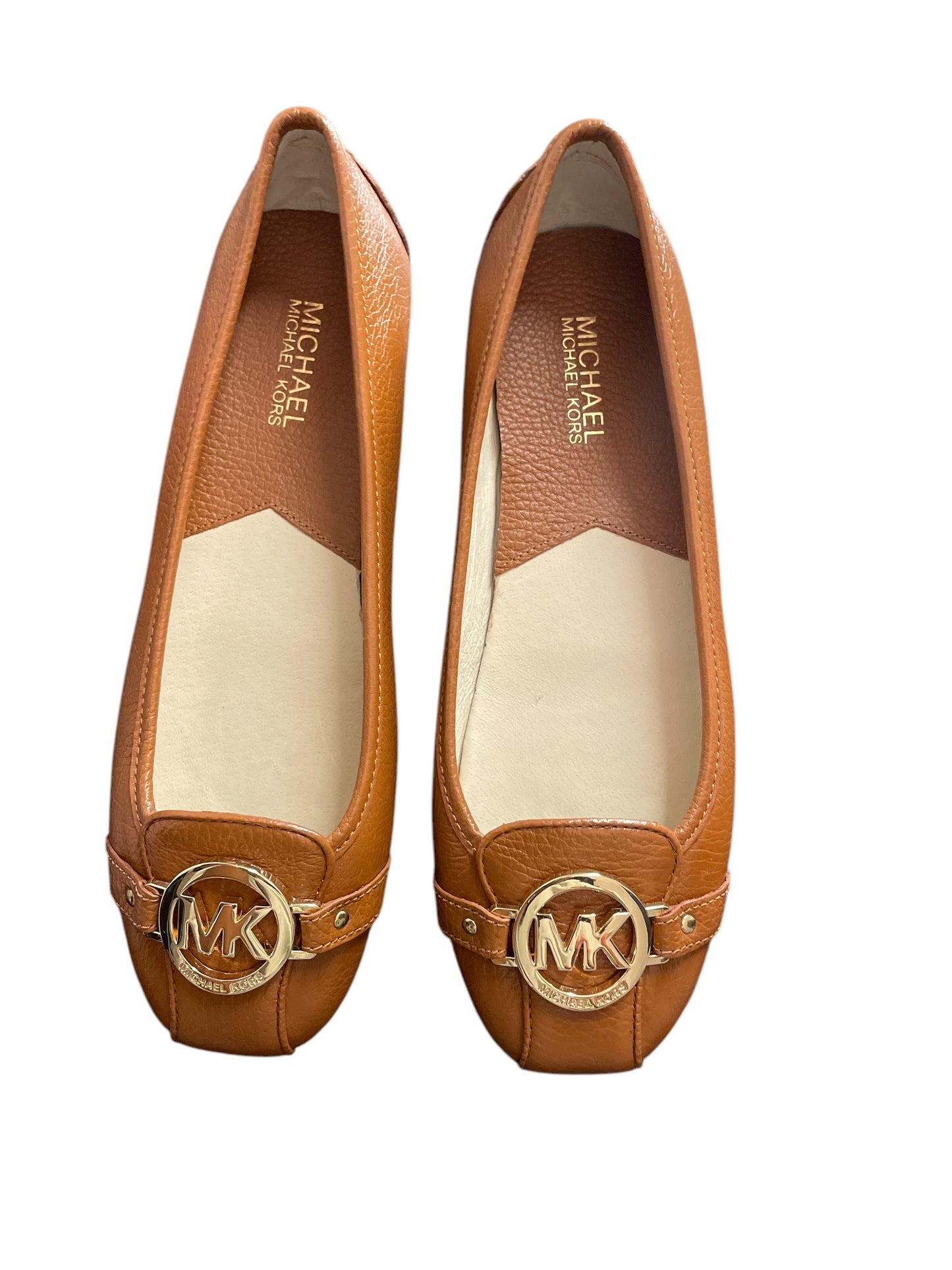 Shoes Flats By Michael By Michael Kors In Brown, Size: 9