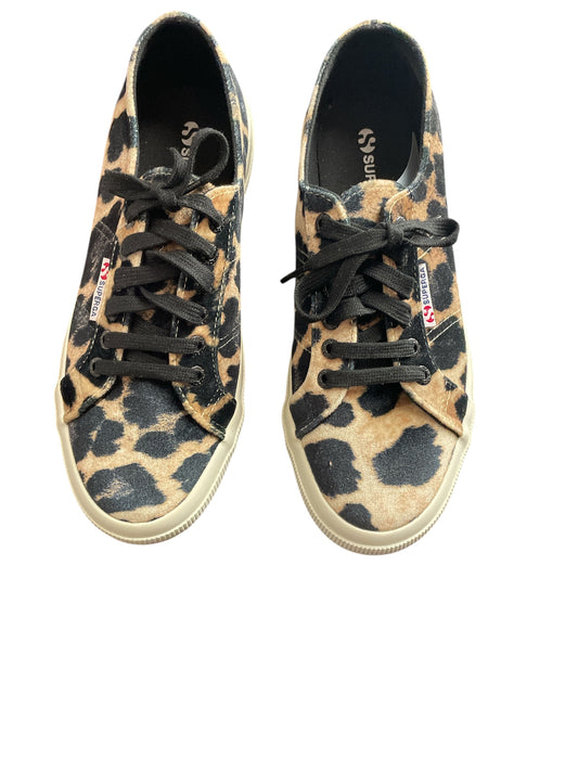 Shoes Sneakers By Superga In Animal Print, Size: 8.5