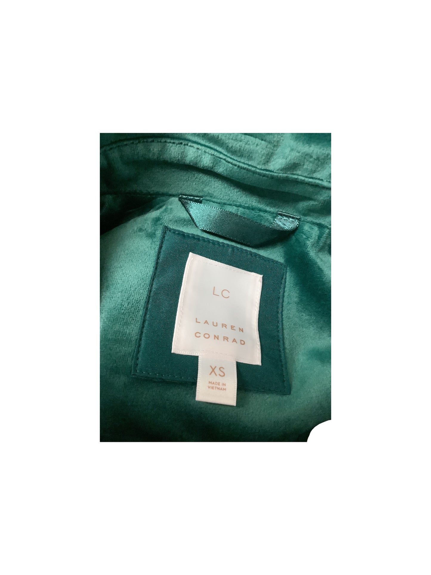 Jacket Moto By Lc Lauren Conrad In Green, Size: Xs