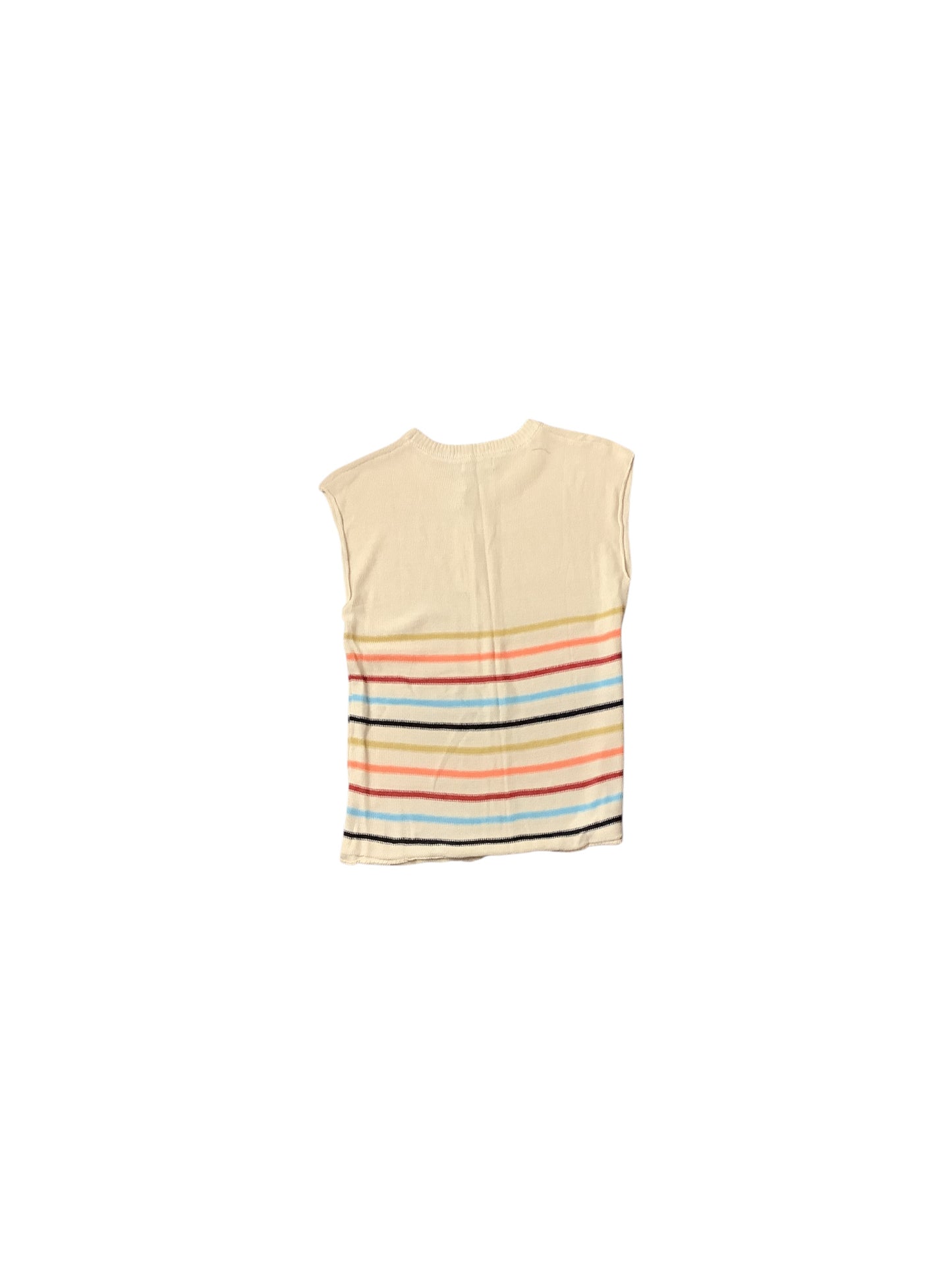 Top Sleeveless Basic By Clothes Mentor In Tan, Size: S