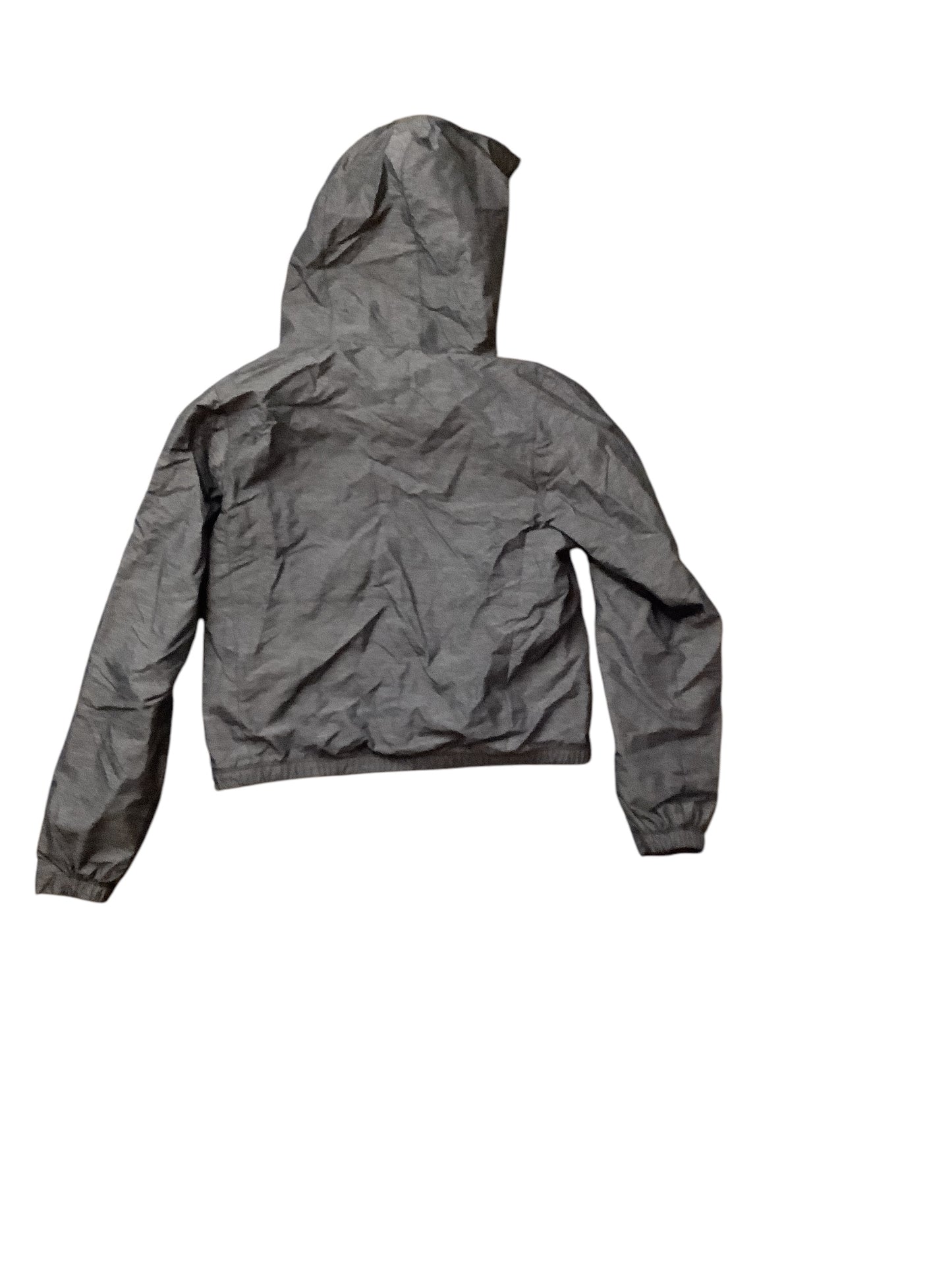 Jacket Windbreaker By Columbia In Grey, Size: S