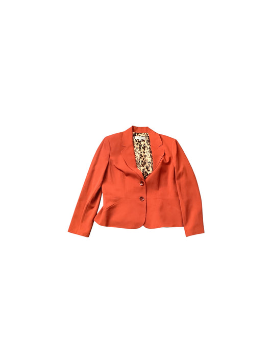 Blazer By Kasper In Orange, Size: 14