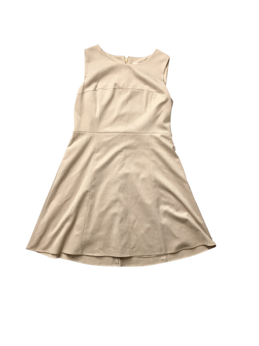 Dress Casual Midi By Calvin Klein In Tan, Size: 16