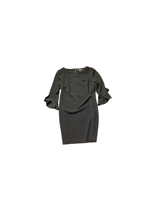 Dress Casual Midi By Karl Lagerfeld In Black, Size: 12