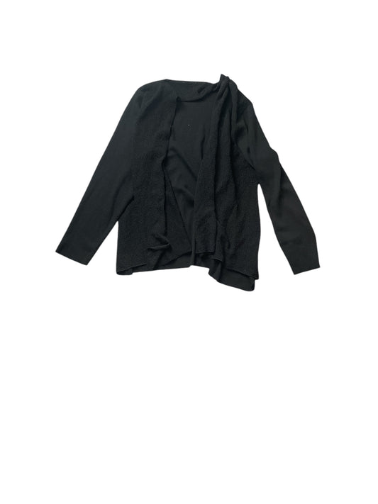 Sweater Cardigan By Eileen Fisher In Black, Size: 3x