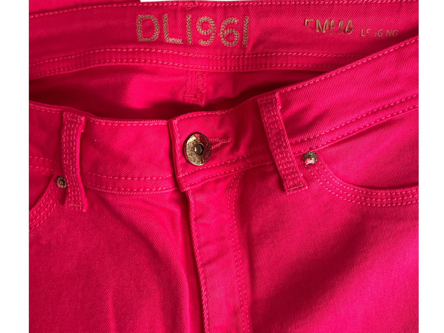 Jeans Skinny By Dl1961 In Pink, Size: 8