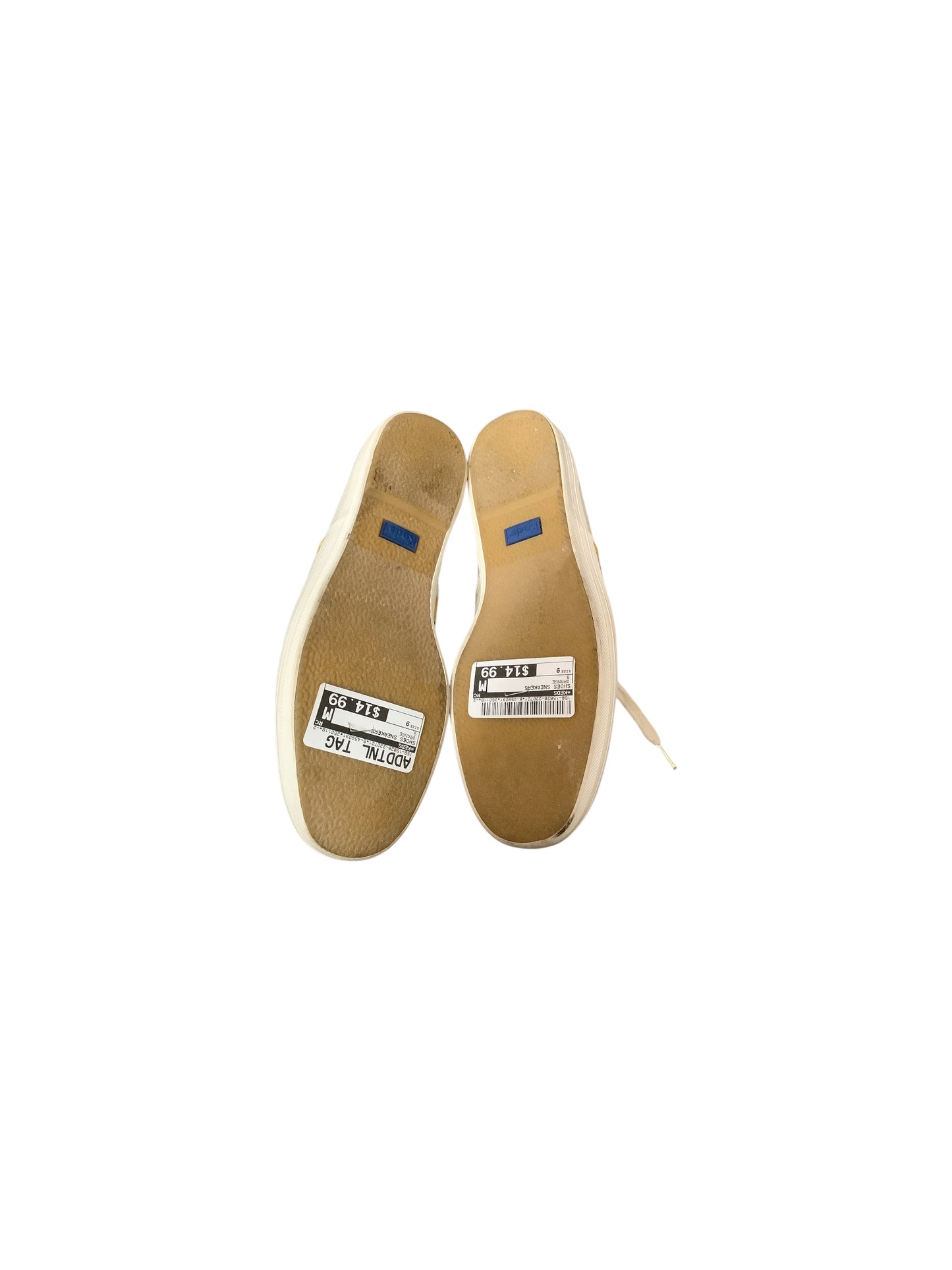 Shoes Sneakers By Keds In Orange, Size: 9