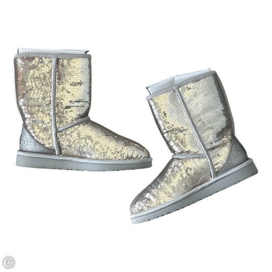 Boots Designer By Ugg In Gold, Size: 7