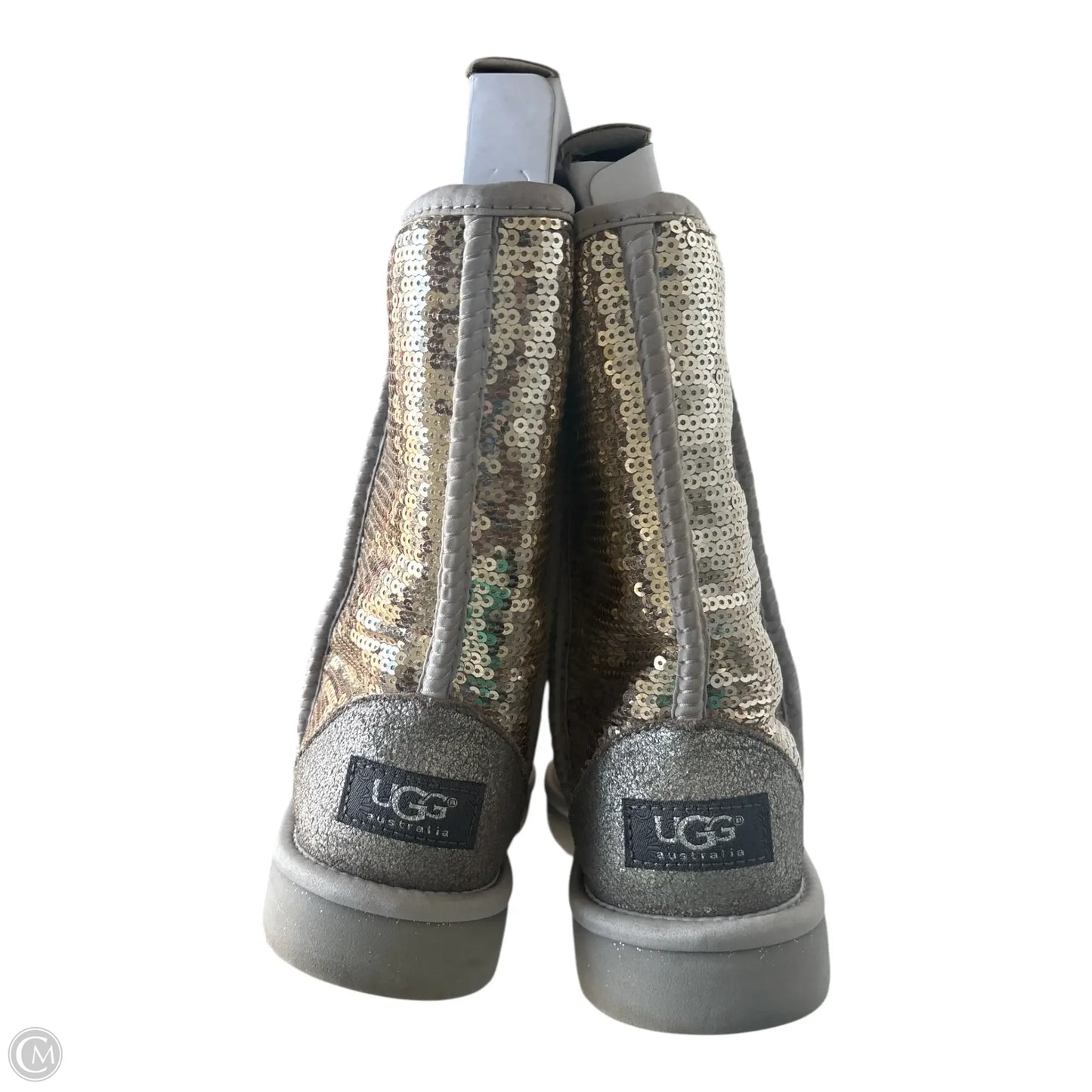 Boots Designer By Ugg In Gold, Size: 7