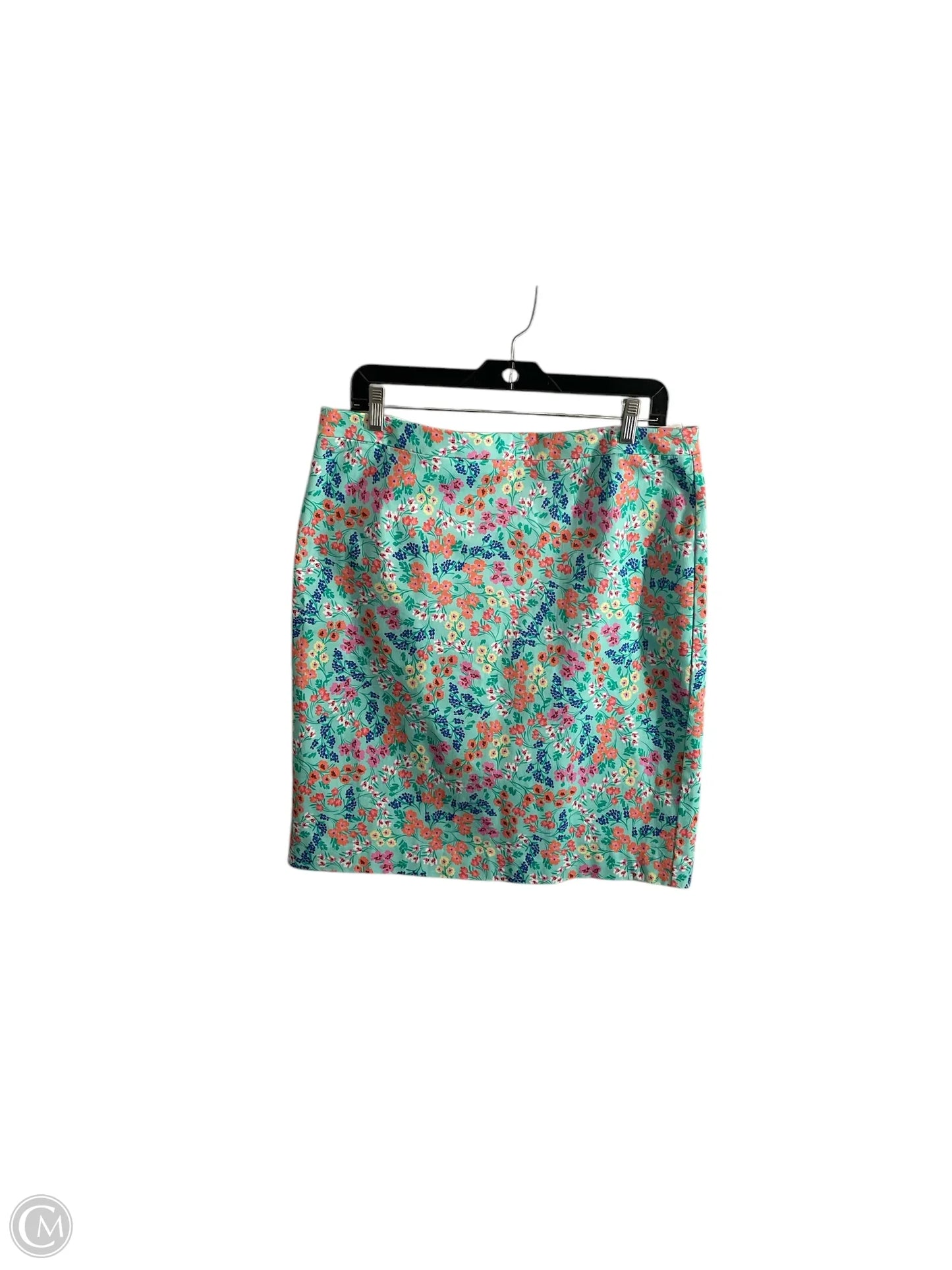 Skirt Midi By J. Crew In Floral Print, Size: 14