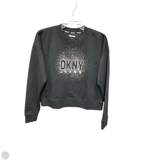 Top Long Sleeve Basic By Dkny In Black, Size: S