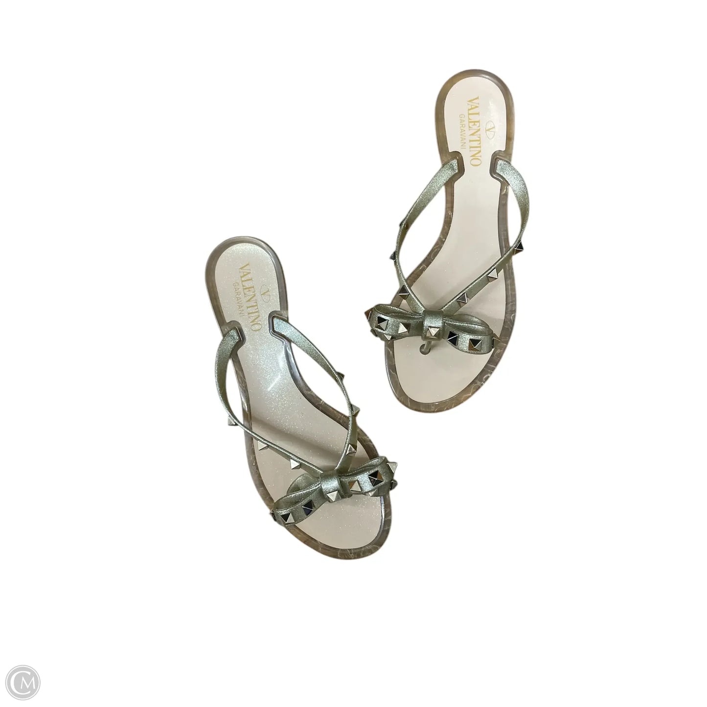 Sandals Luxury Designer By Valentino-garavani In Gold