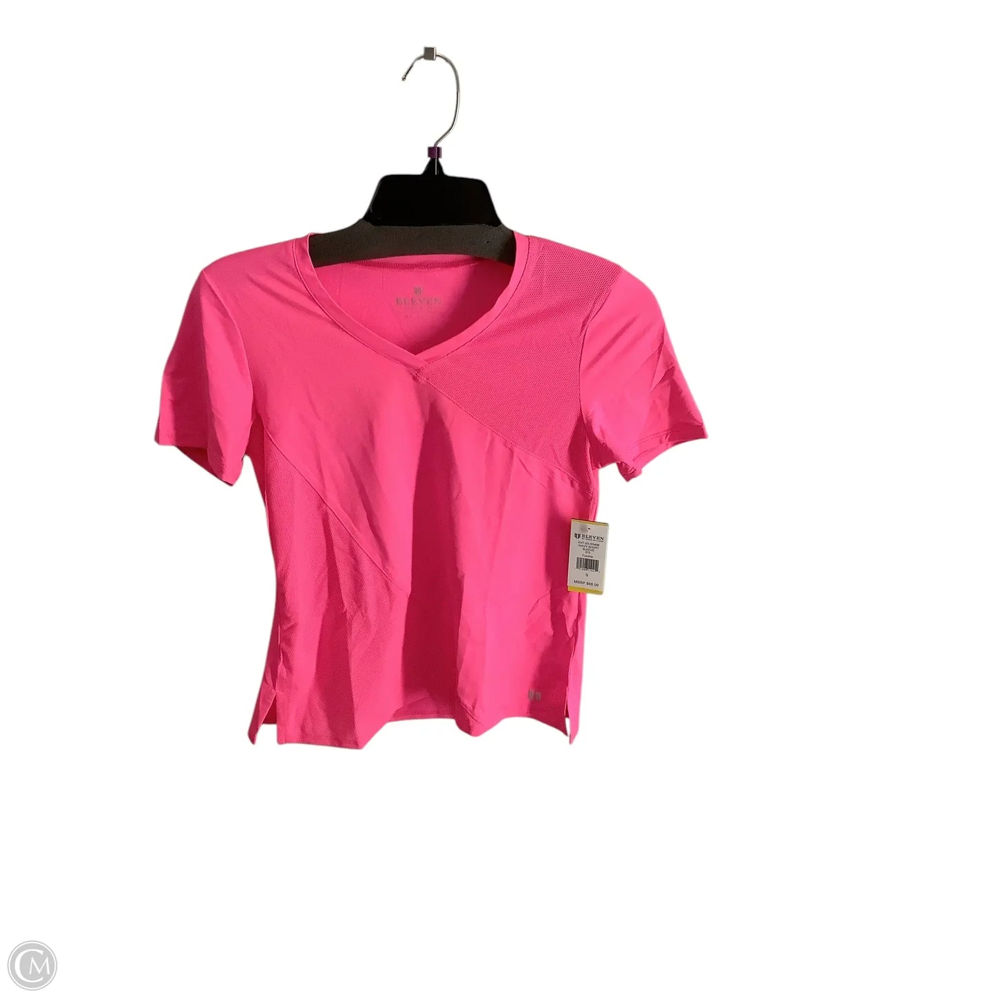 Top Short Sleeve Basic By Clothes Mentor In Pink, Size: S